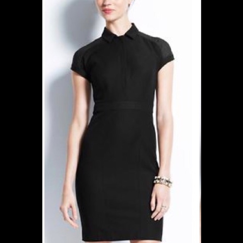 Ann Taylor Black shirt Dress